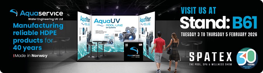 Aquaservice på Spatex (UK) 2026