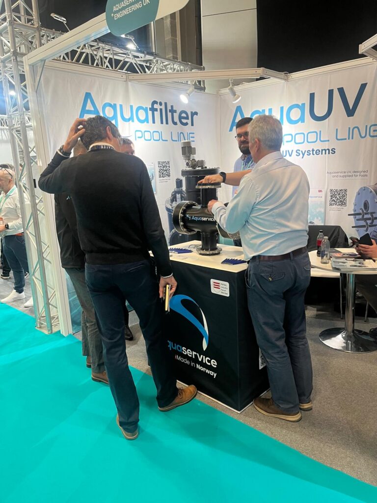 Aquaservice på Spatex (UK) 2026